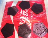 サッカーボールの誕生日ケーキ作り方11写真