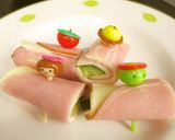 お弁当♪パプリカをハムチーで巻いただけ作り方5写真