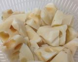 レンコンとブロッコリーの胡麻マヨサラダ作り方1写真