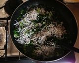 小松菜としらすの混ぜ御飯作り方3写真