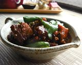 鰻のタレでキマリ！豚バラ甘辛煮♬作り方6写真