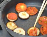 Fしいたけと生ハムのワイン焼き作り方5写真