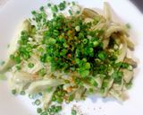 葱ドサッと!きのこのカレマヨ炒め作り方4写真