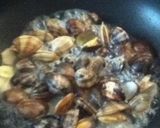 アサリワイン蒸し野菜作り方2写真
