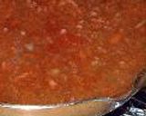 なすびとカレー風味のスパゲッティ作り方1写真