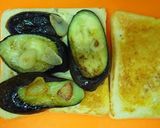 ジューシー！茄子&ハムチーズホットサンド作り方4写真
