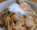 月見天丼作り方3写真