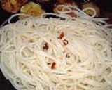 なすびとカレー風味のスパゲッティ作り方5写真