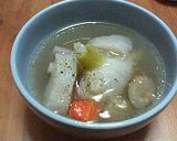 たっぷり作って♪根菜のスープ作り方4写真