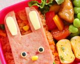 スパム®うさぎのケチャップライス弁当作り方6写真