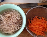 きんぴらごぼう作り方1写真