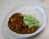 ずんだカレー作り方3写真