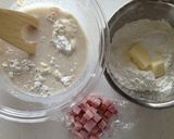 ハムとチーズの米粉パン作り方1写真