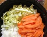 STAUB☆ゴロゴロ野菜の食べるスープ☆作り方1写真