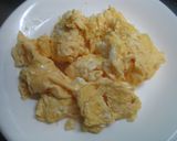 トマト＆卵＆鶏肉の炒め煮作り方3写真