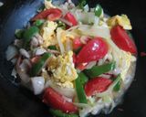 トマト＆卵＆鶏肉の炒め煮作り方6写真