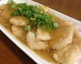 簡単☆めんつゆで鶏胸肉のみぞれ煮作り方4写真