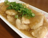 簡単☆めんつゆで鶏胸肉のみぞれ煮作り方4写真