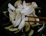 茄子消費♩ナスと玉ねぎの味噌煮作り方6写真