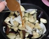 茄子消費♩ナスと玉ねぎの味噌煮作り方7写真