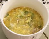 レンジで完成！甘味たっぷりねぎたまスープ作り方5写真