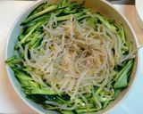 きゅうりともやしと豆腐の激安サラダ作り方4写真