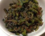 かんたん♪ゴーヤとちりめんのつくだ煮風作り方4写真