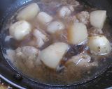鶏肉と里芋の中華煮作り方6写真