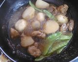 鶏肉と里芋の中華煮作り方7写真