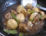 鶏肉と里芋の中華煮作り方8写真