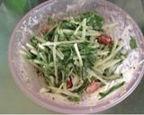 水菜と大根のサラダ＊ハニーマスタード＊作り方2写真