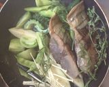 夏野菜 鰹のハーブバター焼き作り方5写真