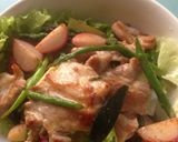 豚肉と夏野菜の梅肉炒め作り方3写真