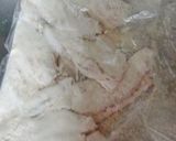 手羽中唐揚げのアーモンドのせ焼き作り方2写真
