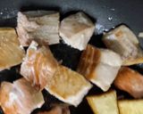 厚揚げと鮭とキノコのオイスターソース炒め作り方2写真