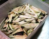 ■細切りなす＆チャーシューのピリ辛素麺作り方1写真
