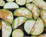 フライパン☆焼きナスの冷製☆甘酢薬味だれ作り方2写真