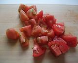 味付けはケチャップのみ✿生トマトのスープ作り方1写真
