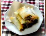 サクットロ~な♡枝豆チーズカレー春巻き作り方4写真