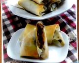サクットロ~な♡枝豆チーズカレー春巻き作り方5写真