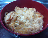 たぬき・きつね・ちくわの玉子丼(*^^)作り方3写真