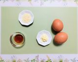 節約おかず簡単夕飯朝食昼食カニカマ卵炒めキャベツ作り方1写真
