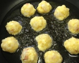 簡単♥海老とはんぺんのフワフワ揚げ✨作り方5写真