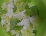 レタスと大葉の混ぜご飯・さば水煮缶のせ作り方5写真