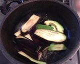 冷蔵庫にあるもので！茄子アボガド丼作り方2写真