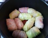 ロールキャベツ♡きのこのホワイトソースで作り方5写真