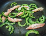 簡単 永谷園のお茶漬けでゴーヤーどんぶり作り方7写真