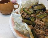 ゴーヤ入りマーボ茄子作り方6写真