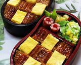 夏バテ解消★うなたま弁当作り方5写真