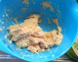 簡単!鶏ひき肉と豆腐カラアゲくんチーズ味作り方2写真